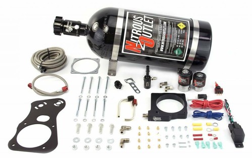 Nitrous Outlet Mopar 85mm 5.7/6.1 Hemi Hardline Plate System (10lb Bottle) - Picture 1 of 2