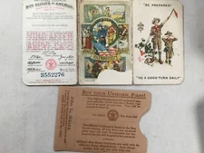 1927 Huntington West Virginia membership card BSA Paperwork