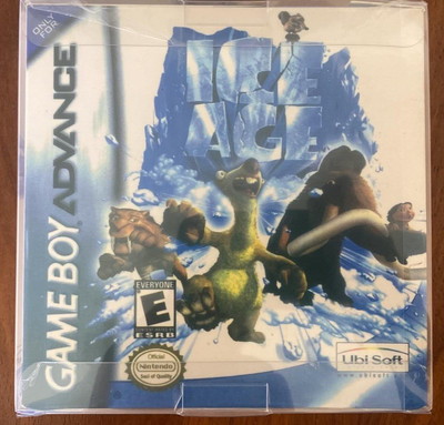 Ice Age Nintendo Game Boy Advance 2002 Box und Cartridge mit Vitrine ohne Anleitung 