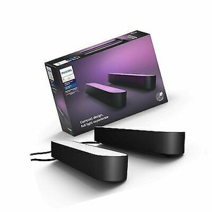 New Philips Hue Play White & Color Ambiance 2 Pack LED ...