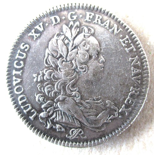 FRANCE - 1719 - MERCURE ET L'HORIZON DE LA VILLE DE ROUEN - JETON ARGENT -RARE - Photo 2/2