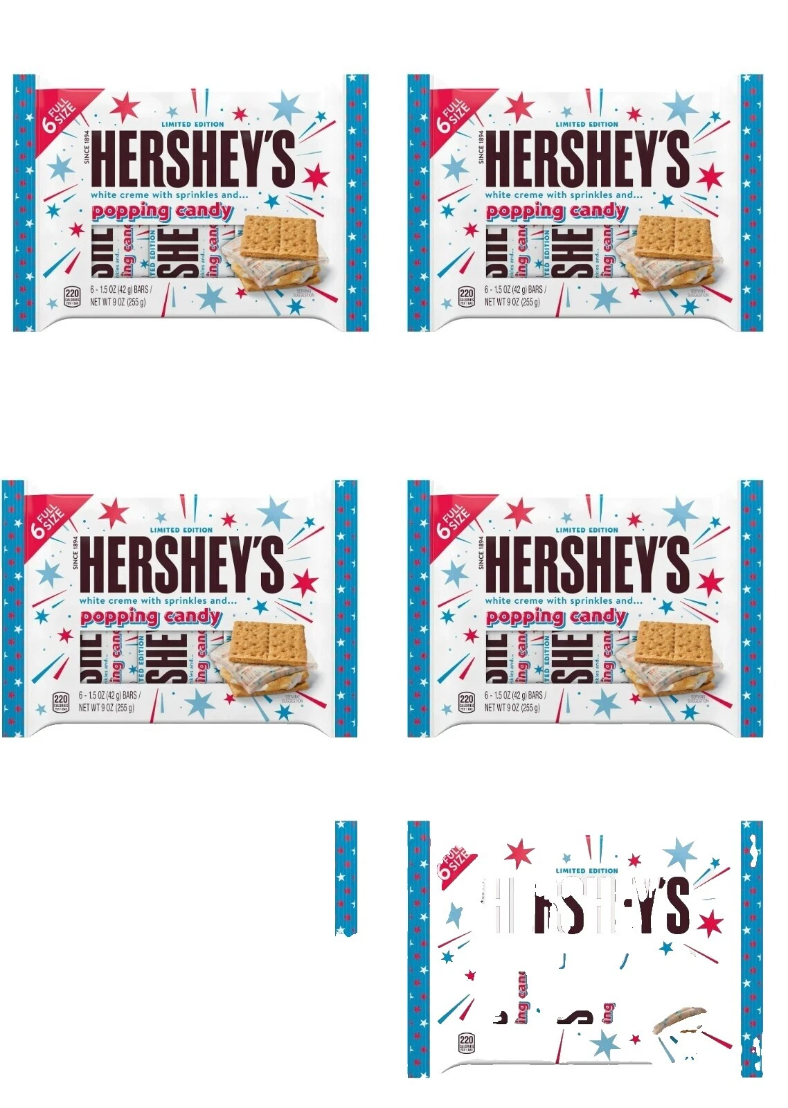 Chocolates Blanco Chocolate Hershey's Fiesta