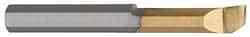 Carmex Solid Carbide Boring Bar: 0.24'' Min Bore Diam, 0.87'' Max Bore Depth