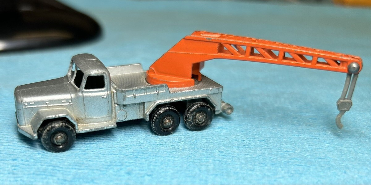 Vintage Matchbox Crane Truck Magirus Deutz #30 Lesney Made in