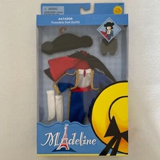 Madeline & Friends Learning Curve 2002 Matador Outfit for 8" Pepto Doll NIB