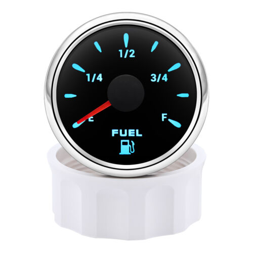 52MM 7 Colors LED Fuel Level Gauge 240-33ohm for Motorcycles Boat Car Truck ATV - Picture 10 of 14