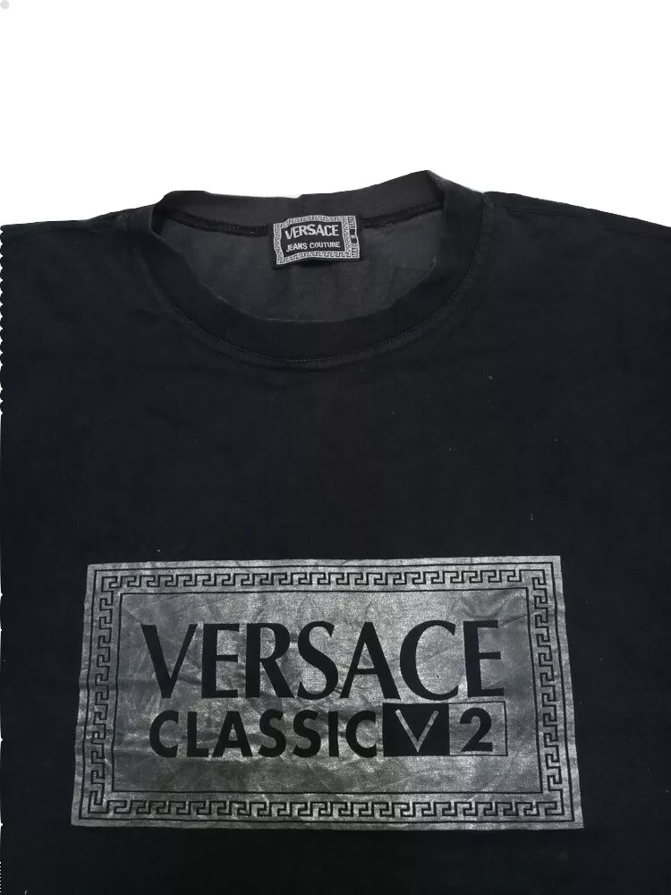 VERSACE JEANS COUTURE / 90s black shirts