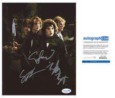 ‘Lord Of The Rings’ Signed 8x10 Photo ‘Elijah Wood, Astin, Boyd' ACOA