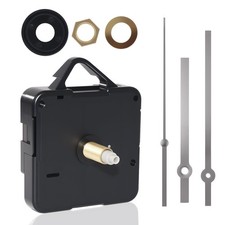 Silent Quartz Clock Mechanism Kit - High Torque Long Shaft Replacement