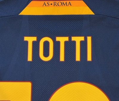 2021/22 AS Roma Fourth Jersey #10 Totti Medium New Balance 4th