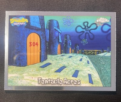 2025 Topps Chrome SpongeBob 25th Anniversary #106 Tentacle Acres