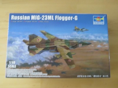 Trumpeter 02855, Russian MIG-23 ML Flogger - G, 1:48