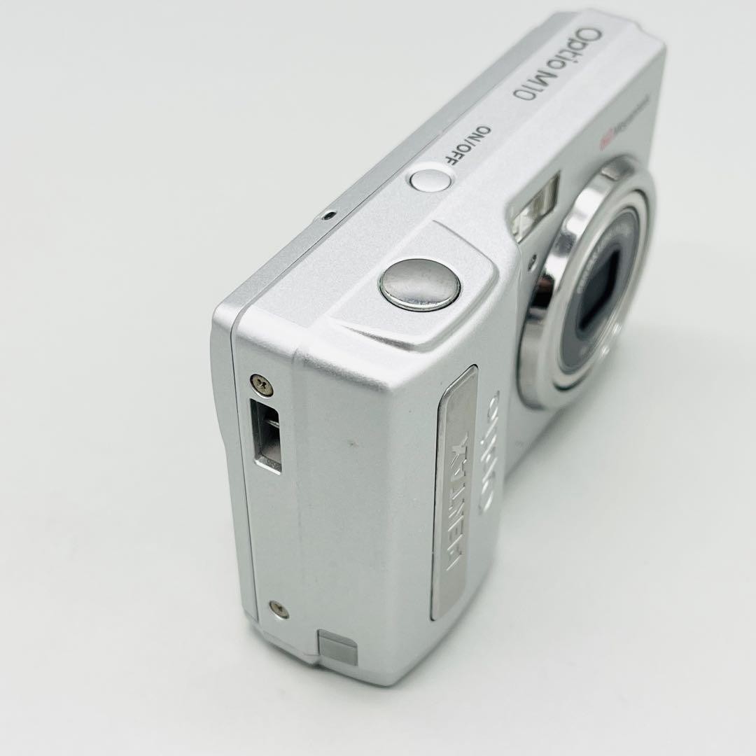 Pentax Optio M10 Digital Camera Silver Tested Used With