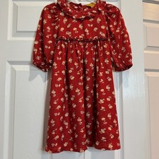April Cornell Girls Dress Jacquard Floral Pri...