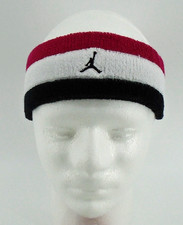 Nike Jordan Headband Men's Terry Cardinal Red/White/Black