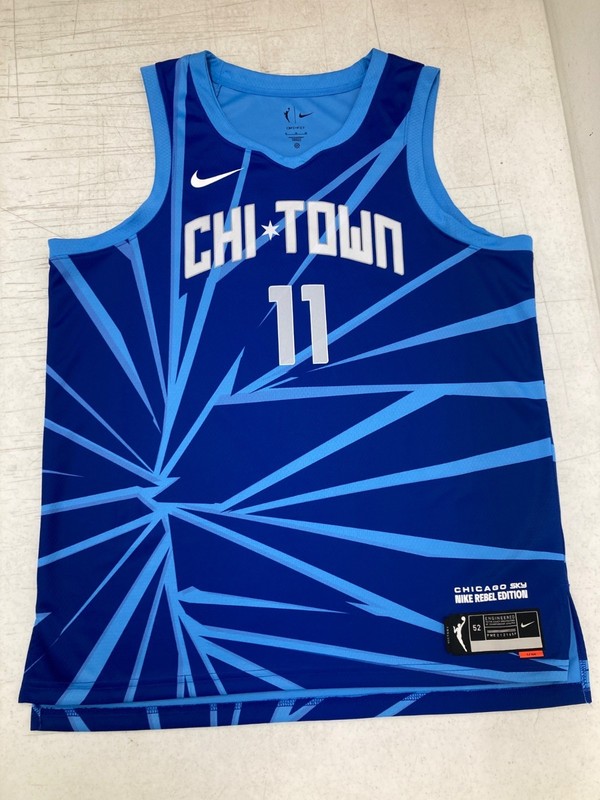 Nike Chicago Sky WNBA Rebel Edition #11 Elana Delle Donne Jersey Size 52 XL