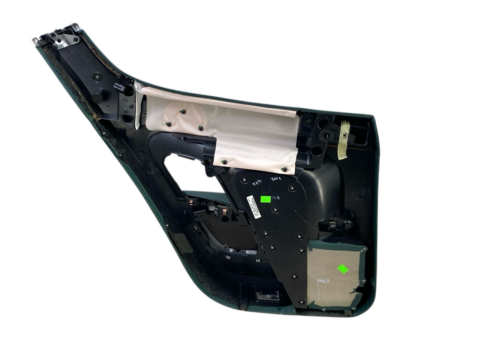 2015 ASTON MARTIN RAPIDE RIGHT REAR INNER DOOR TRIM PANEL COVER PARLIMENT GREEN