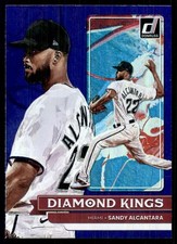 2022 Donruss Holo Purple Sandy Alcantara DK #19