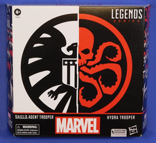 MARVEL LEGENDS SHIELD AGENT TROOPER & HYDRA TROOPER 2-PACK HASBRO PULSE