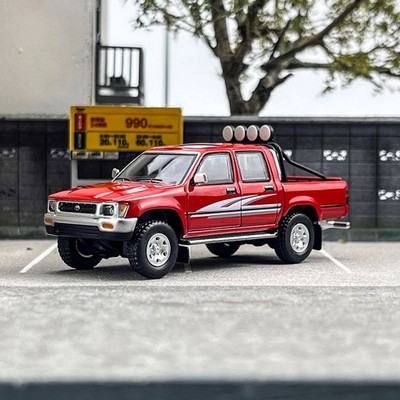 MASDI 1/64 Scale  Hilux Pickup 1994 Red Diecast Car Model Toy NIB