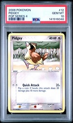 Pidgey 12/17 POP Series 4