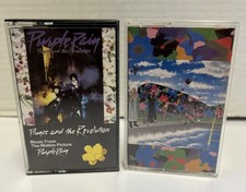 Prince - Purple Rain and Around The World In A Day - Lot of 2 Cassettes Tapes