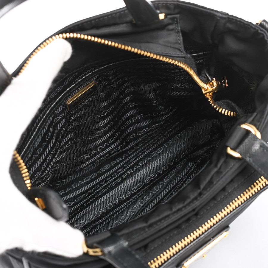 PRADA 2WAYHANDBAG 1BG308 HANDBAG / black Women thumbnail 4