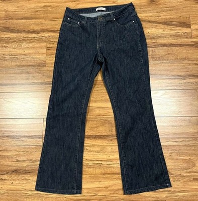 Lee Riders Bootcut Jeans Womens 10M Blue Stretch Denim Pants 32x29 Classic Basic