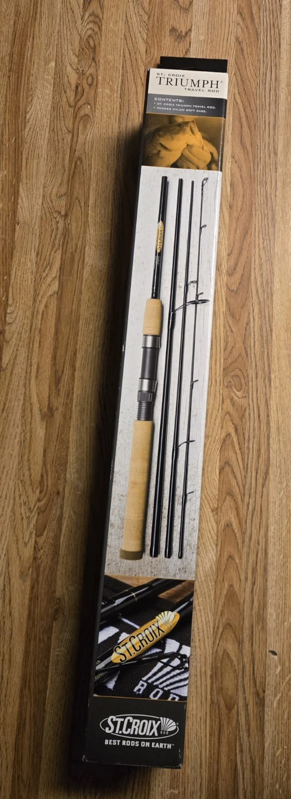 St. Croix Triumph TCR66MHF4 Casting Travel Rod New in box