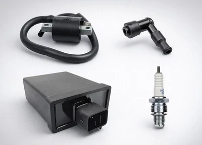 ✓ CDI Zündspule Zündkerze Set für Yamaha Aerox 50 SA14 2T LC (2003-2012) ✓ - Bild 1 von 2