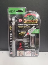 Original GATOR GRIP Universal Socket 3-Piece Set 3/8" Drive - NOS AS ON TV 2000 