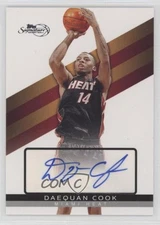 2008-09 Topps Signature Auto /1199 Daequan Cook #TSA-DC Auto 1lk2