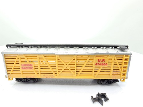 *READ* Life-Like N Scale Union Pacific U.P. #476306 Stock Cattle Box Car Train - Picture 3 of 7