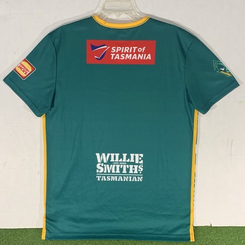 Camisa de tiro Champion Tasmania JackJumpers NBL para hombre talla grande - verde - Imagen 13 de 18