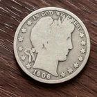New Listing1906 Barber Silver Half Dollar  Full Date Coin!