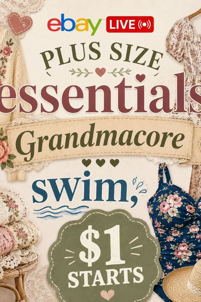 Plus Size essentials Grandmacore, swim