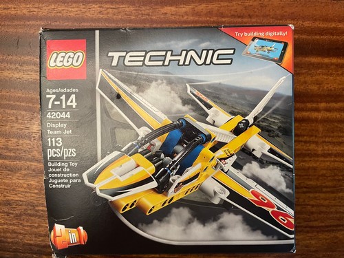 LEGO TECHNIC: Display Team Jet (42044) komplett in offener Verpackung. Top Angebot - Bild 1 von 8
