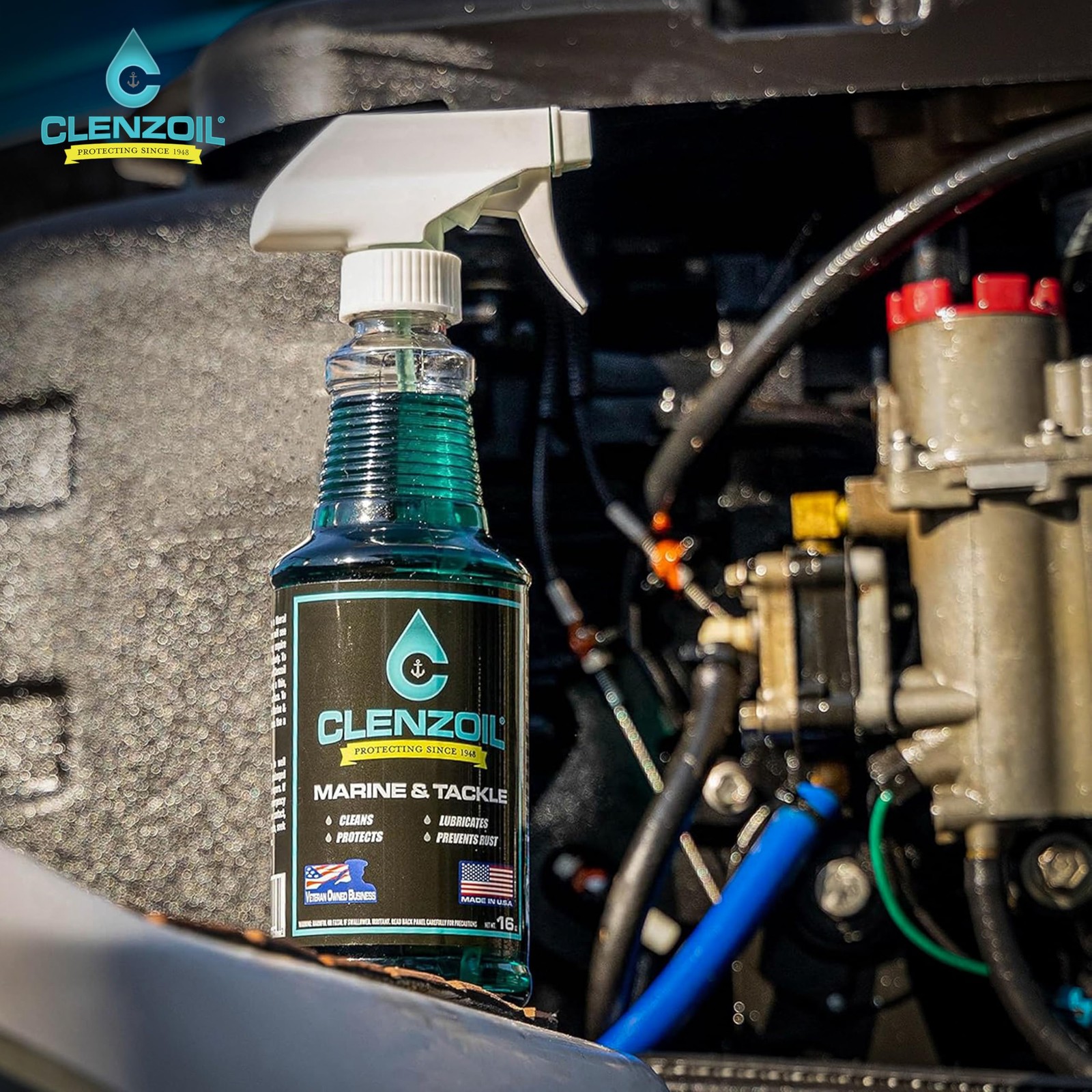 Clenzoil Marine  Tackle - Fishing Gear Oil Lubricant - for Fishing Reels, Boa...
