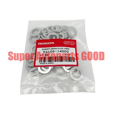 #ad New OEM Pack of 50 For Honda 14MM PCV Drain Plug Gasket Washer 94109 14000 US $999.99