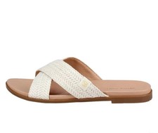 Draper James Women's Size 7 White Alex Sandals NWT