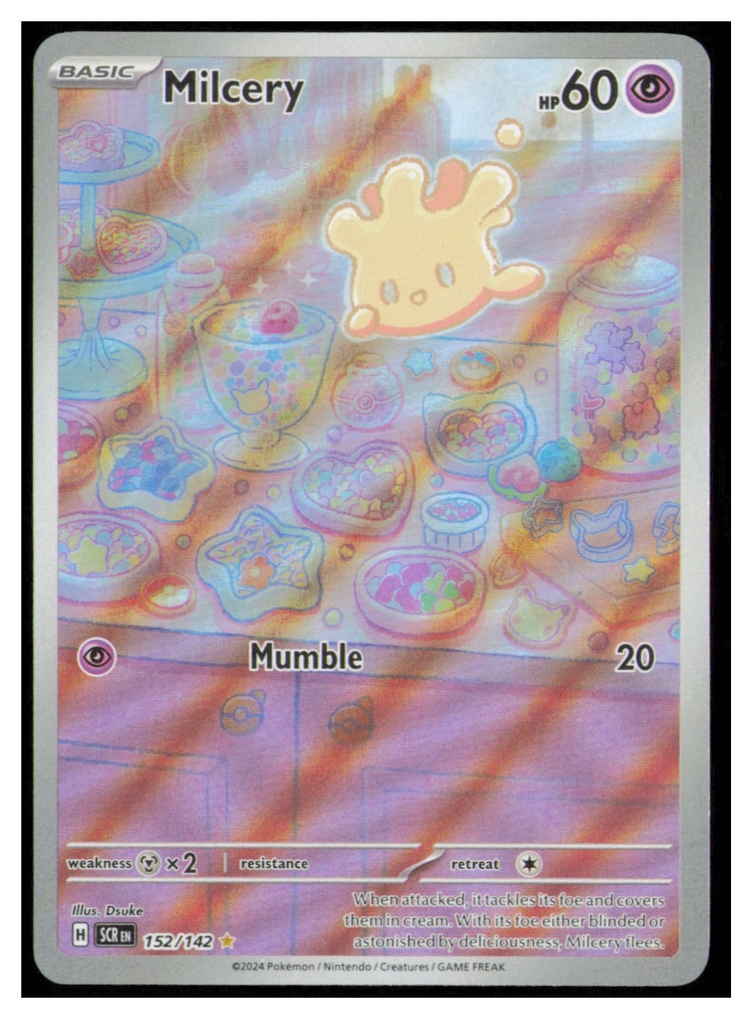SV07: Stellar Crown #152/142 Milcery