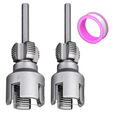 Integrated Internal & External Pipe Threading-Tool, PVC Pipe Threader Kit