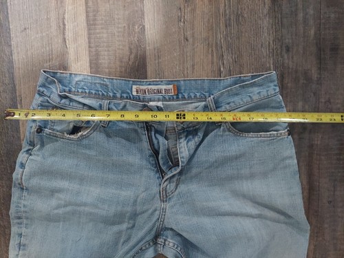 Aeropostale Jeans Herren Größe 33x32 Blau Benton Original Boot Denim Light Wash - Bild 11 von 15