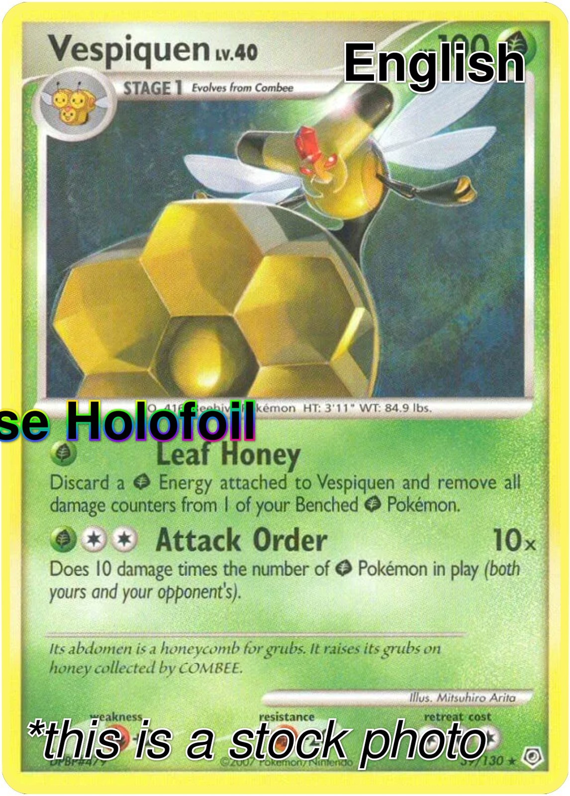Vespiquen [Reverse Holofoil DM - Diamond and Pearl 39/130]