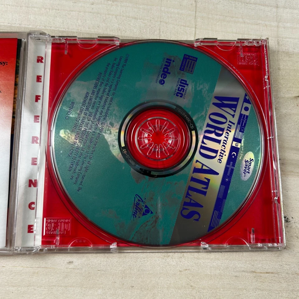 Interactive World Atlas for Windows 3.1/95/98 Disc - Image 3 of 4