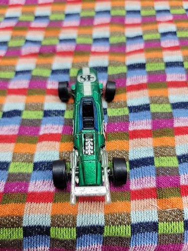 1969 Hot Wheels Redline Green Indy Eagle! Original! & Badge /0725-GL8 - Picture 6 of 11