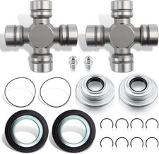 Front Axle Seal Greaseable U Joint Kit For 05-14 Ford Ford F250350 Super Duty