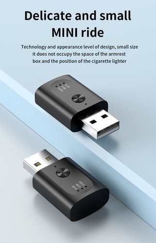 Adaptateur d'émetteur FM 5.3 sans fil pour voiture compatible Bluetooth - Photo 14/16