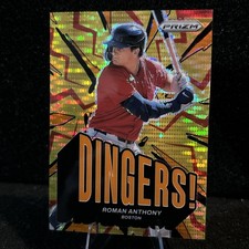 2025 Prizm - Dingers! Roman Anthony, Orange Pulsar Prizm /399🔥Clean!🔥