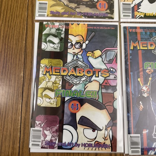 MANGA: Medabots Vol. 4: Finale! by Horumarin #1-4 Complete Set Rare - Picture 4 of 5
